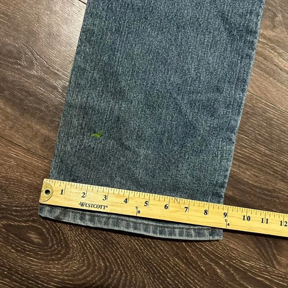 Men's Ariat rebar western workwear blue bootcut jeans Size 30x32